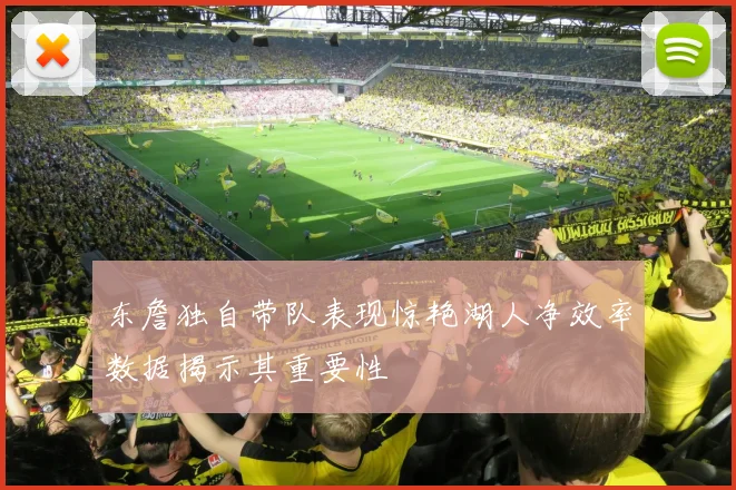 东詹独自带队表现惊艳湖人净效率数据揭示其重要性